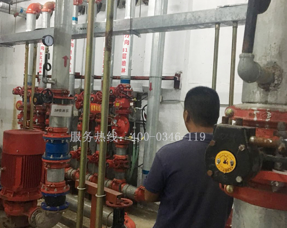 消防泵房维护