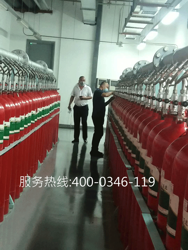 数据中心机房安装管网气体灭火系统使用方法
